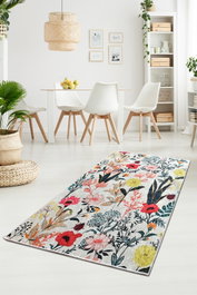 Conceptum Alfombra de Pasillo Derosa Multicolor 80 x 300 cm